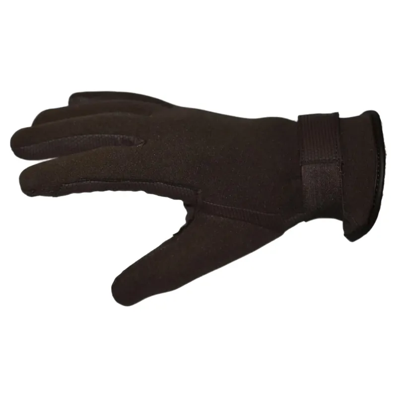 Dever Neoprene Water Resistant Junior Gloves - Brown-1