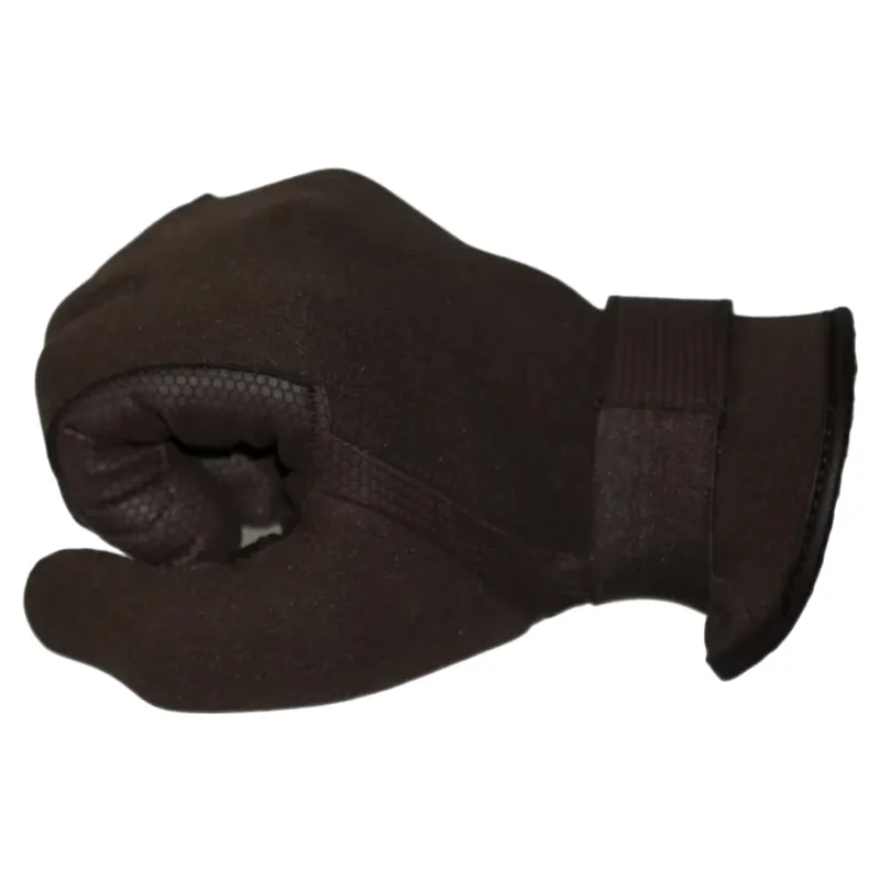 Dever Neoprene Water Resistant Junior Gloves - Brown-3