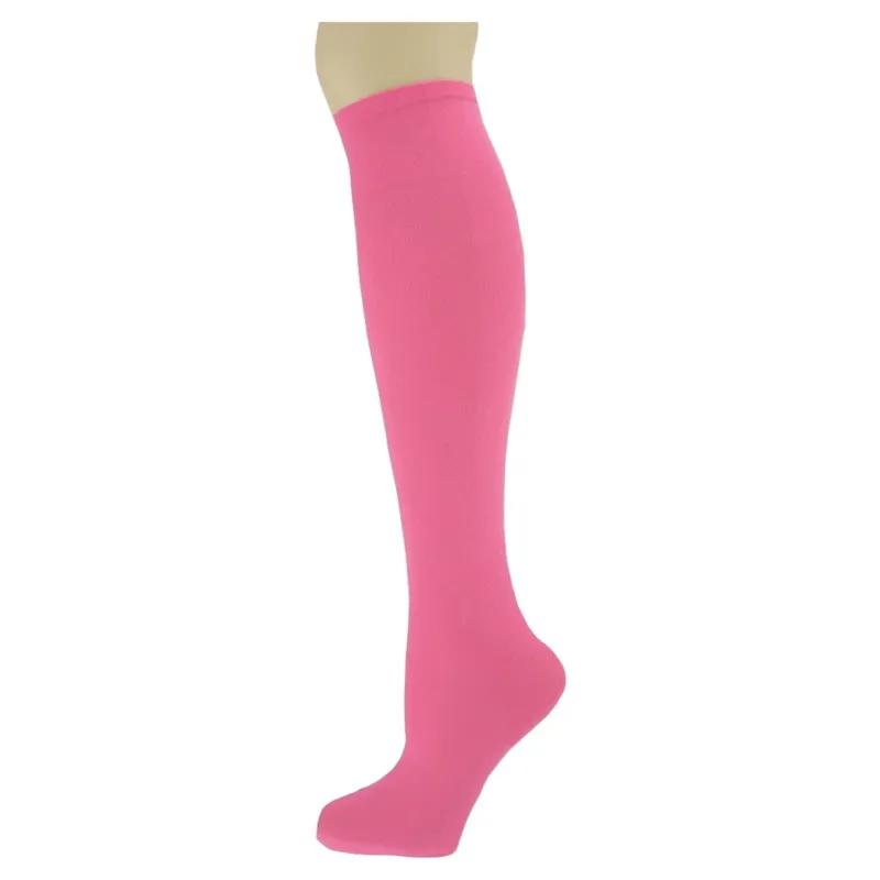 Dever Plain Tall Riding Socks - Azalea