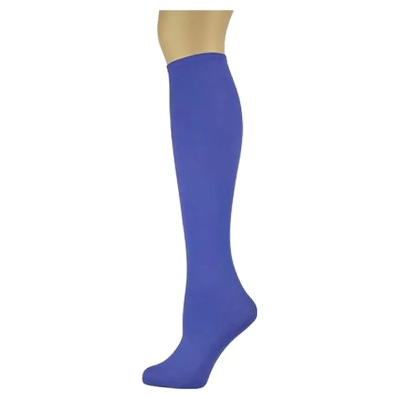 Dever Plain Tall Riding Socks - Periwinkle