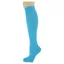 Dever Plain Tall Boot Socks - Turquoise