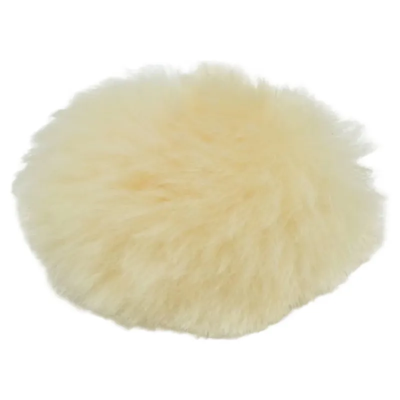 Dever Platinum Round Fur Figure Eight Pad - Brown-1