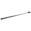 Dever Rider Braided Leather Whip - Black