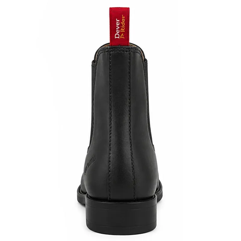 Dever Rio Adult Unisex Paddock Boots - Black-2