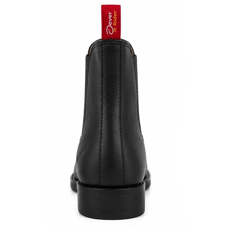 Dever Rio Adult Unisex Paddock Boots - Black-2