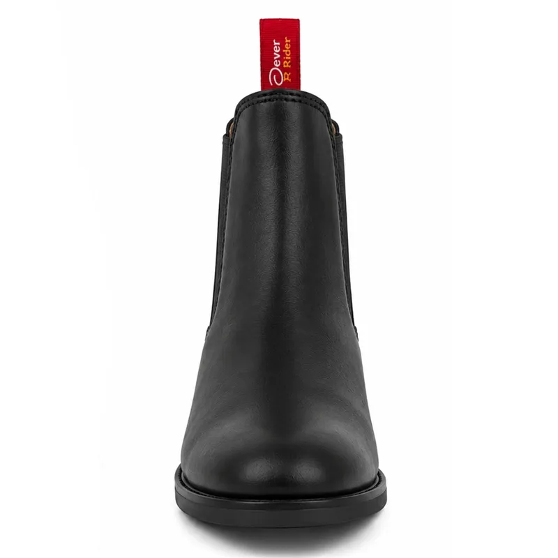 Dever Rio Adult Unisex Paddock Boots - Black-1