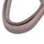 Dever Classic Race Sew On Rubber Reins - Brown / Brown
