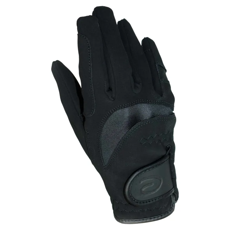 Dever Flex Soft Touch Lightweight Riding Glove - Black