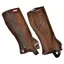 Dever Suede Leather Junior Unisex Half Chaps - Brown