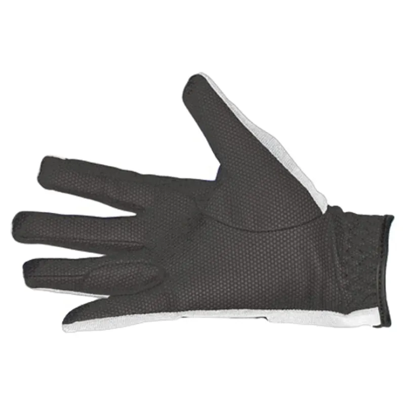 Dever Super Grip Adult Riding Gloves - White-1