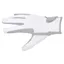 Dever Super Grip Adult Riding Gloves - White