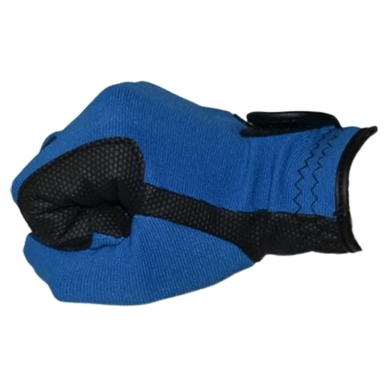 Dever Super Grip Adult Riding Gloves - Royal Blue-1
