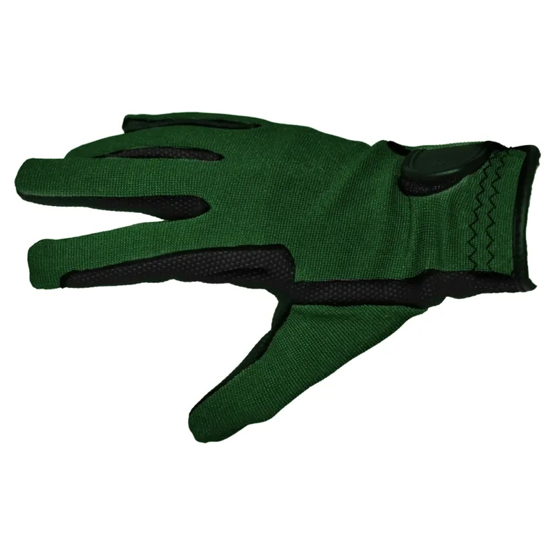Dever Super Grip Junior Riding Gloves - Green