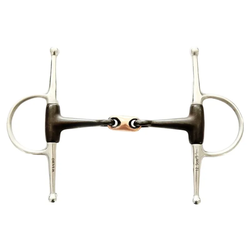 Dever Sweet Iron Copper Lozenge Full Cheek Snaffle Bit