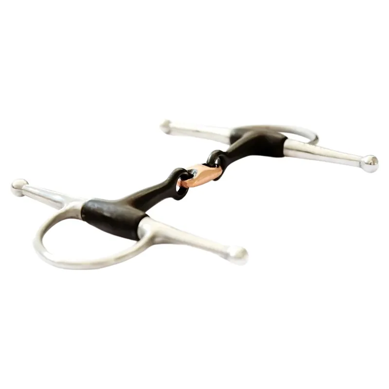 Dever Sweet Iron Copper Lozenge Full Cheek Snaffle Bit-1