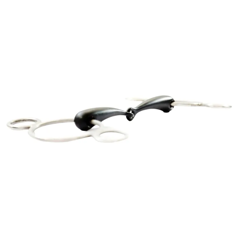 Dever Sweet Iron Jointed 2-Ring Gag Bit-1