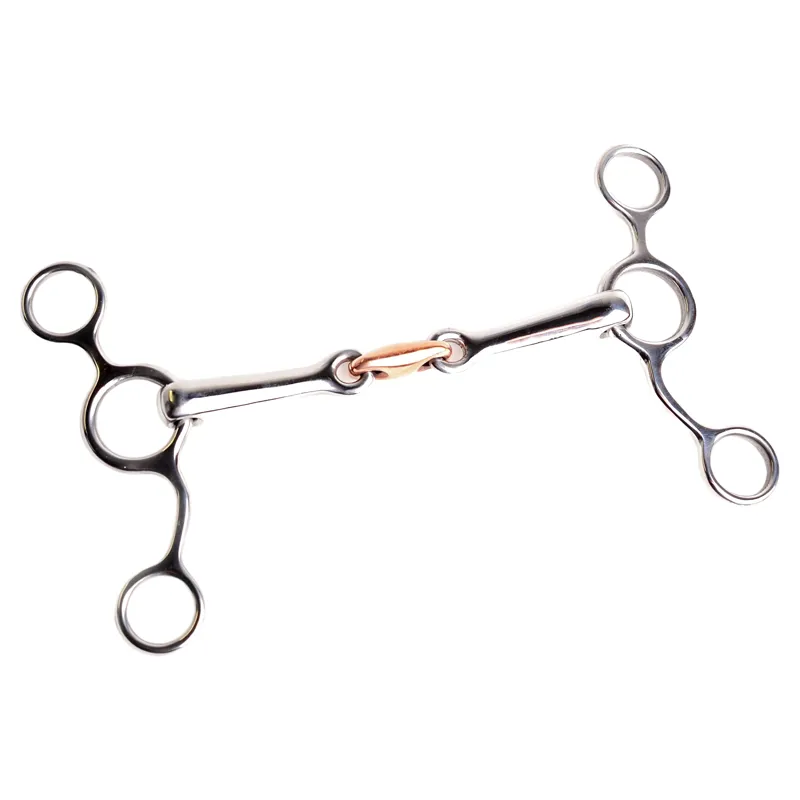Dever Copper Lozenge Tom Thumb Gag Bit