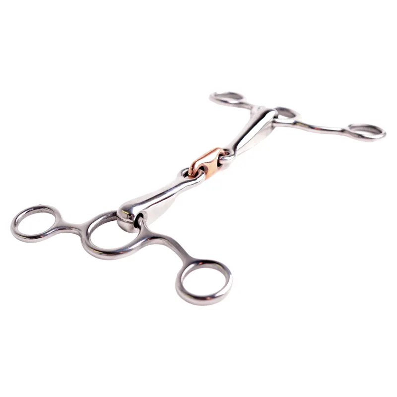 Dever Copper Lozenge Tom Thumb Gag Bit-2