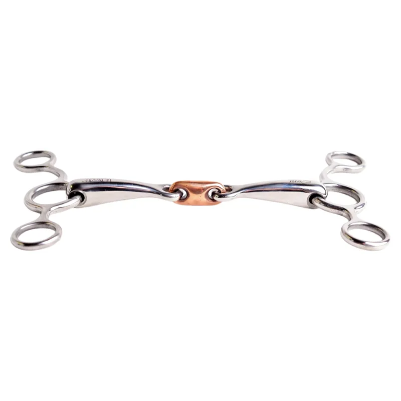 Dever Copper Lozenge Tom Thumb Gag Bit-1