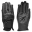 Dever Flex Leather Grip Adult Riding Gloves - Black
