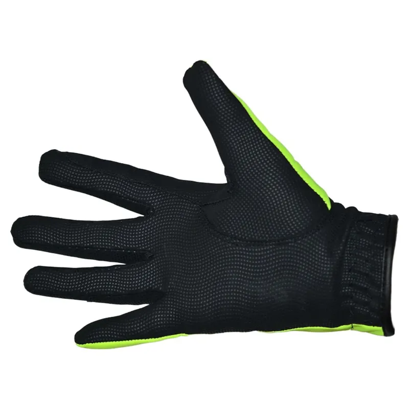 Dever Ultra Safety Grip Junior Riding Gloves - Yellow-2