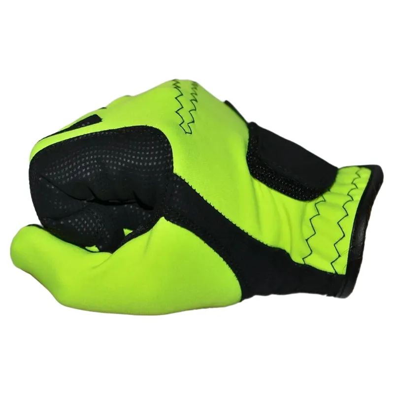 Dever Ultra Safety Grip Adult Riding Gloves - Yellow-3