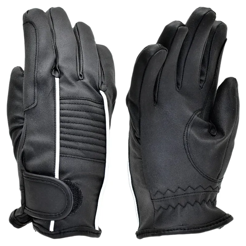 Dever Hippo Waterproof Junior Riding Gloves - Black
