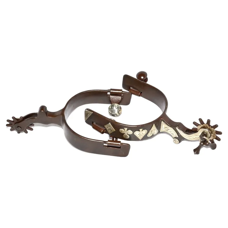 Dever Western Spurs-Playing Cards/Brown