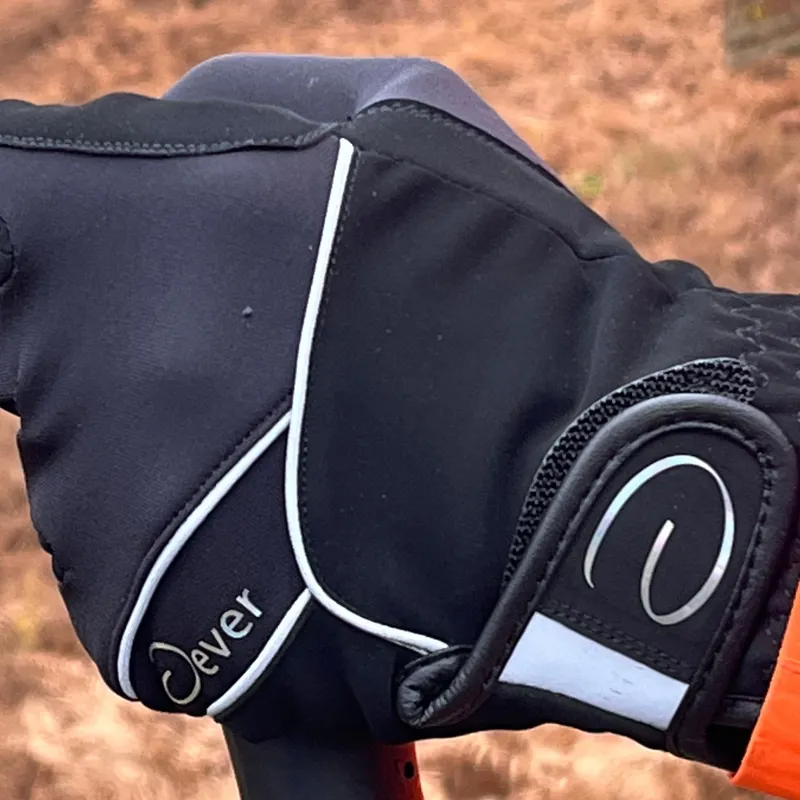 Dever Winter Water Resistant Adult Riding Gloves - Black-1