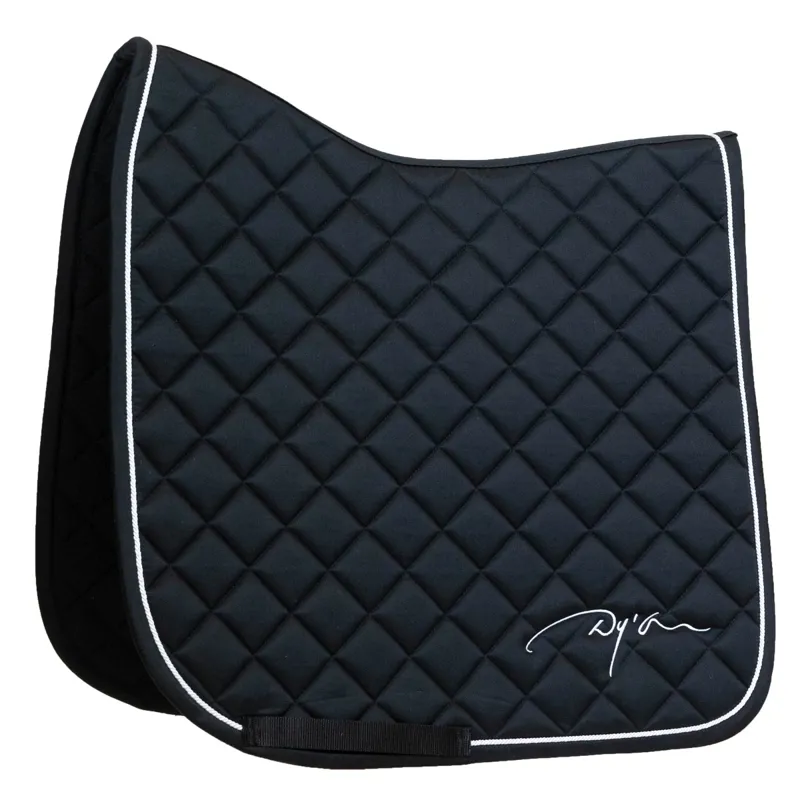 Dy'on Diamond Dressage Saddle Pad - Black