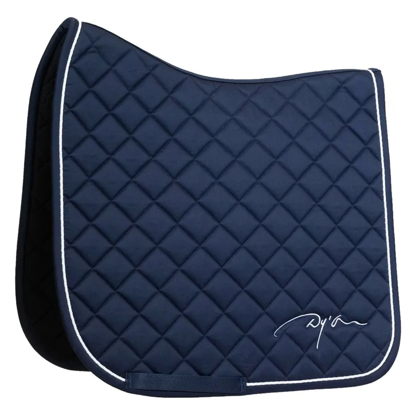 Dyon Diamond Dressage Saddle Pad - Navy