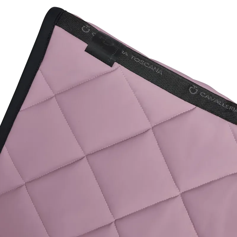 Cavalleria Toscana Diamond Quilted Dressage Saddle Pad - Grape Shake-2