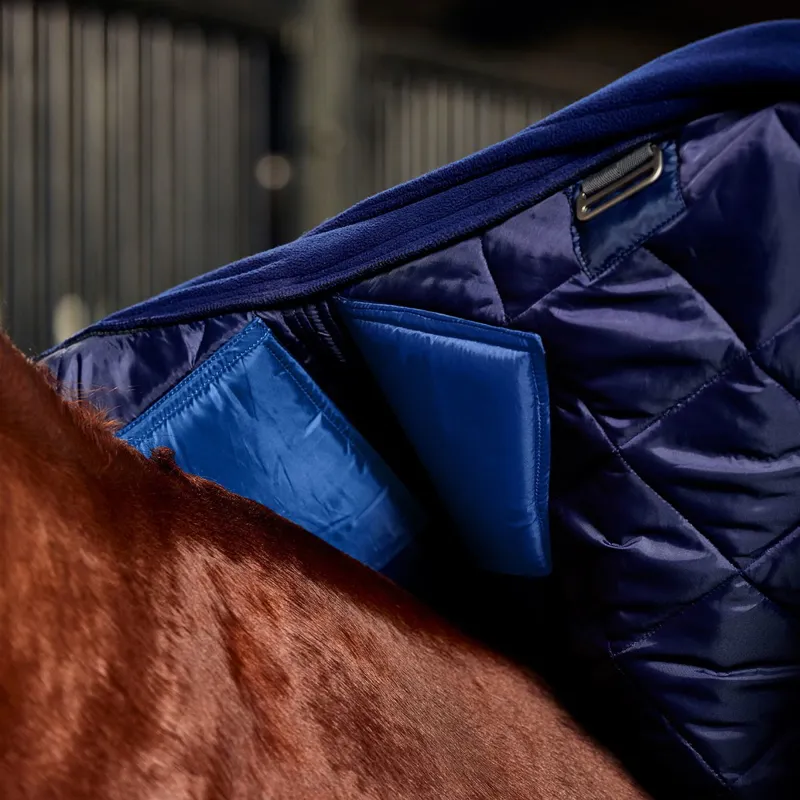 WeatherBeeta ComFiTec 1000D Diamond Quilt 220g Stable Blanket - Navy-9