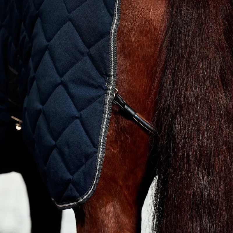 WeatherBeeta ComFiTec 1000D Diamond Quilt 220g Stable Blanket - Navy-7
