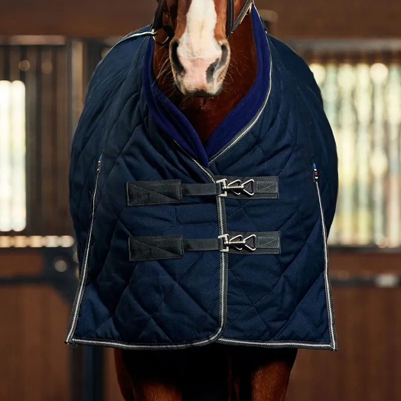 WeatherBeeta ComFiTec 1000D Diamond Quilt 220g Stable Blanket - Navy-1