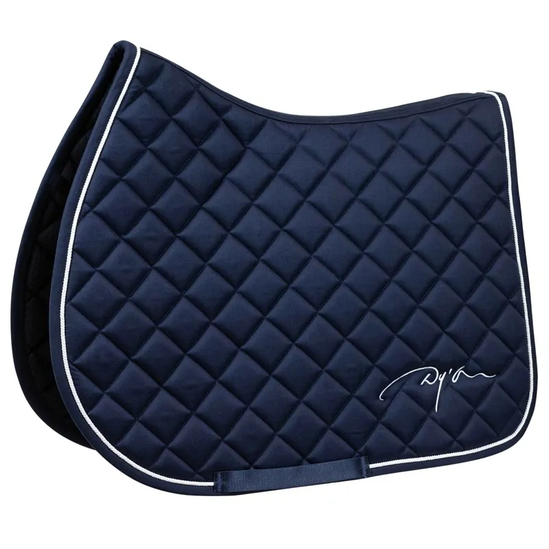 Dy'on Diamond Jumping Saddle Pad - Navy