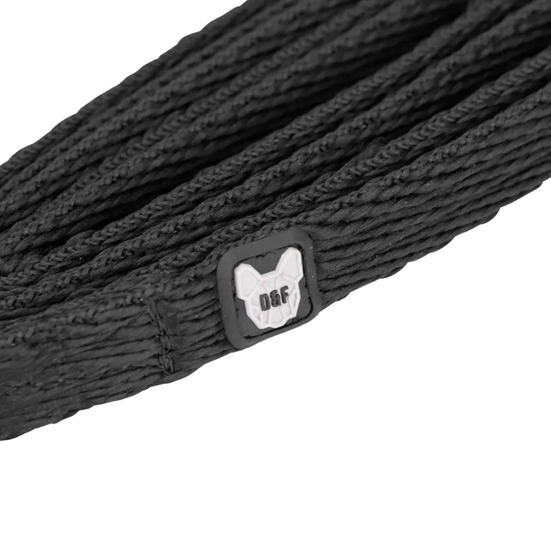Digby and Fox Cushion Web Leash - Black-2