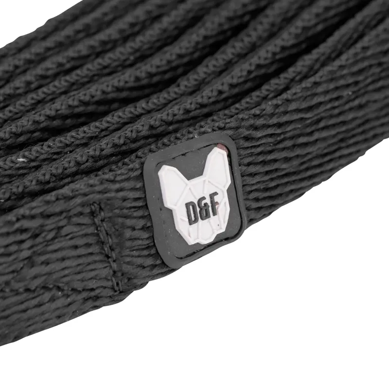 Digby and Fox Cushion Web Leash - Black-3