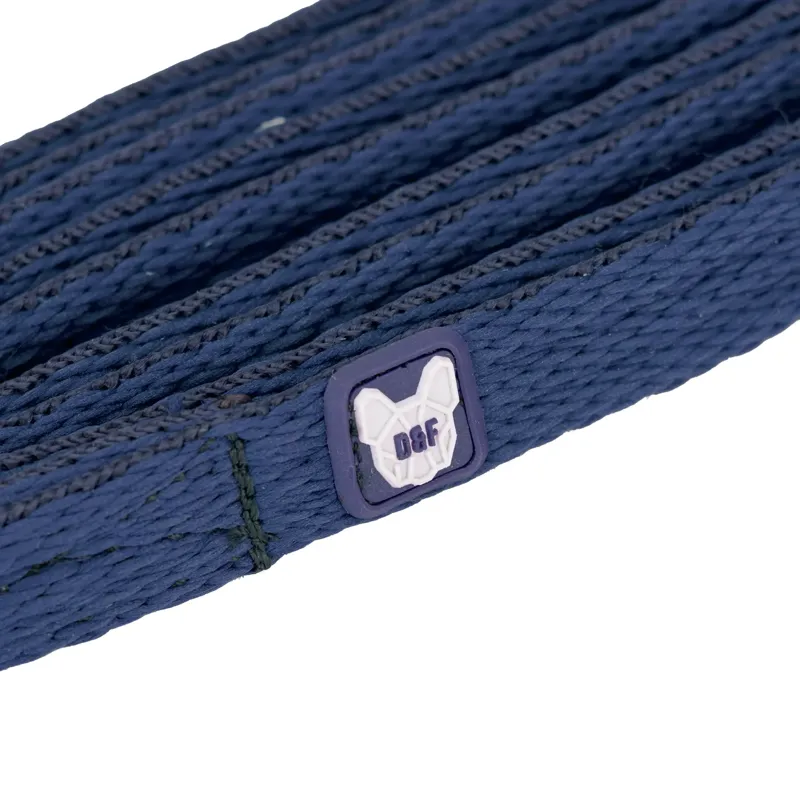 Digby and Fox Cushion Web Leash - Navy-2