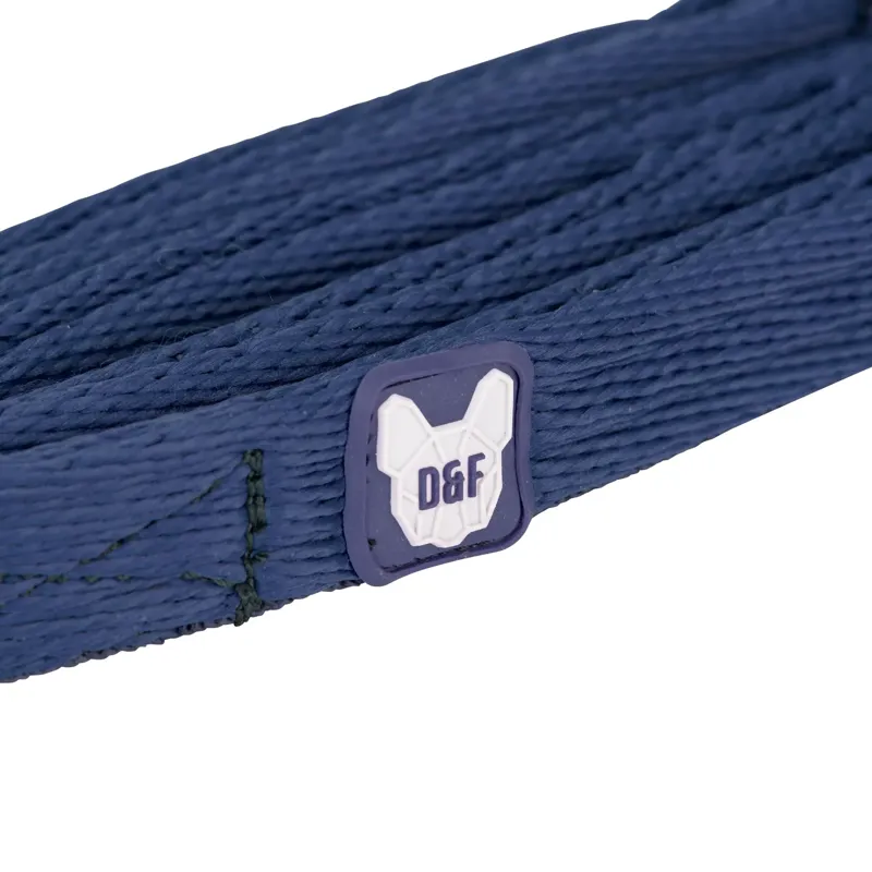 Digby and Fox Cushion Web Leash - Navy-3