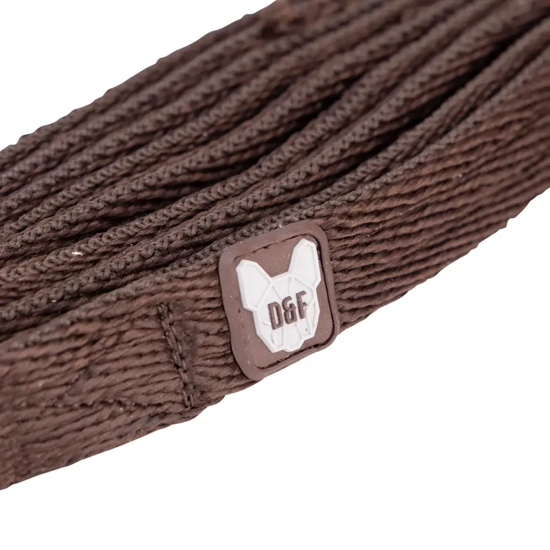 Digby and Fox Cushion Web Leash - Brown-3