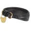 Digby and Fox Padded Greyhound Collar - Black