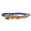 Digby and Fox Reflective Dog Collar - Royal