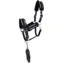 QHP Dolci Halter and Lead Rope Set - Black/Silver