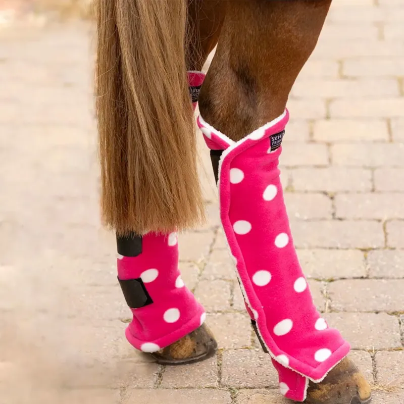 Supreme Products Fleece Boots - Dotty / Paradise Pink