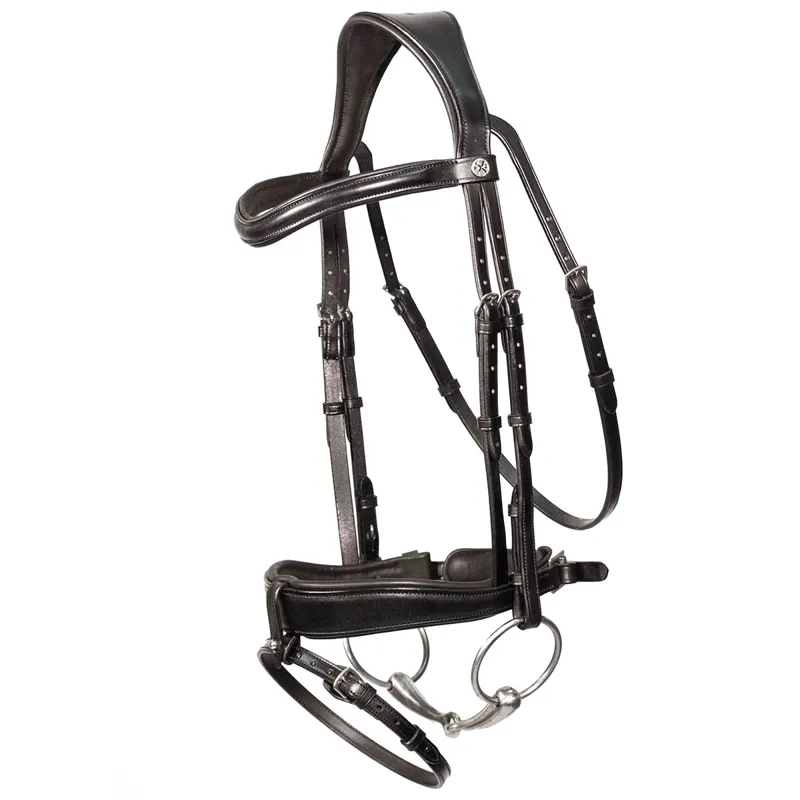 Henry James Dressage Bridle - Black