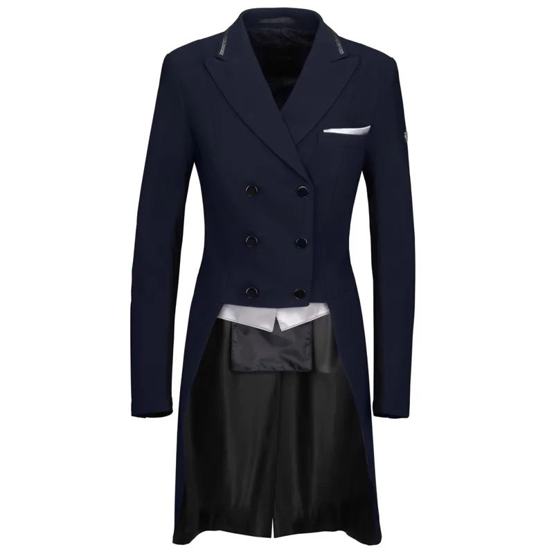 Pikeur Liliane Women's 3-in-1 Dressage Tails - Nightblue-2