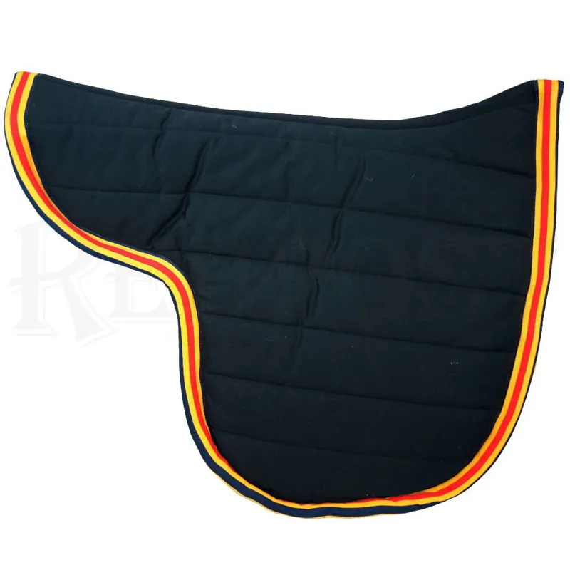 Polypad Forma Saddle Pad - Black/Newmarket