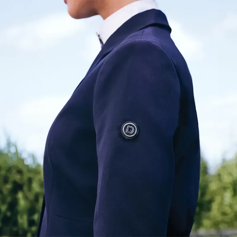 Dublin Casey Tailored Womens Show Coat - Navy-3
