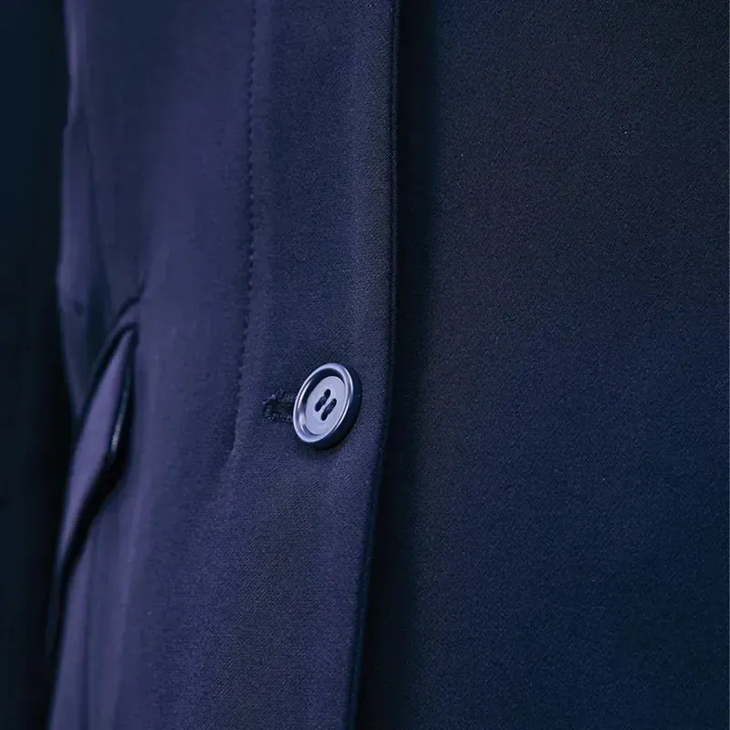 Dublin Casey Tailored Womens Show Coat - Navy-5